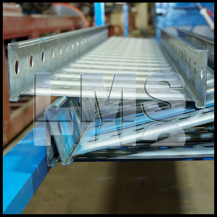 LMS cable tray punching holes adjustable scaffold roll forming machine