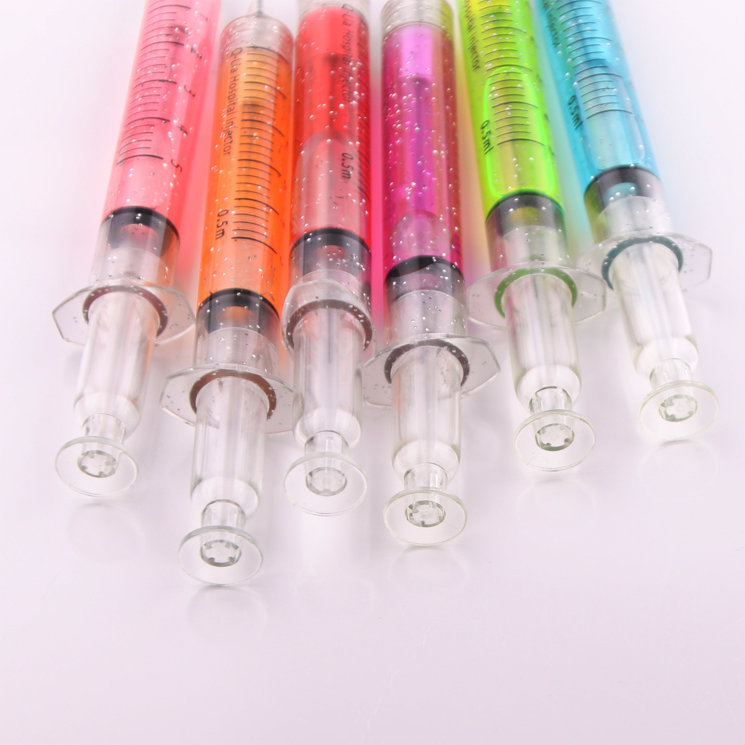 Promotional plastic syringe korean  japanese mechanical pencil