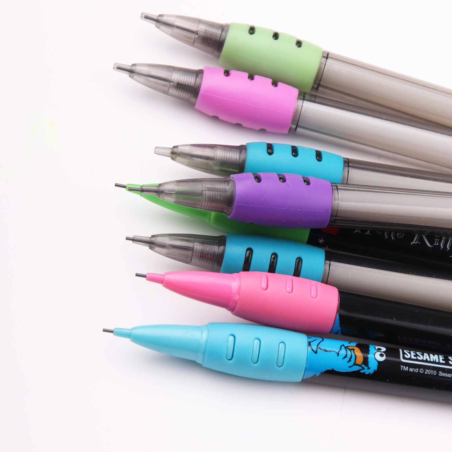 Plastic 0.5mm 0.7mm custom logo Mini mechanical pencil