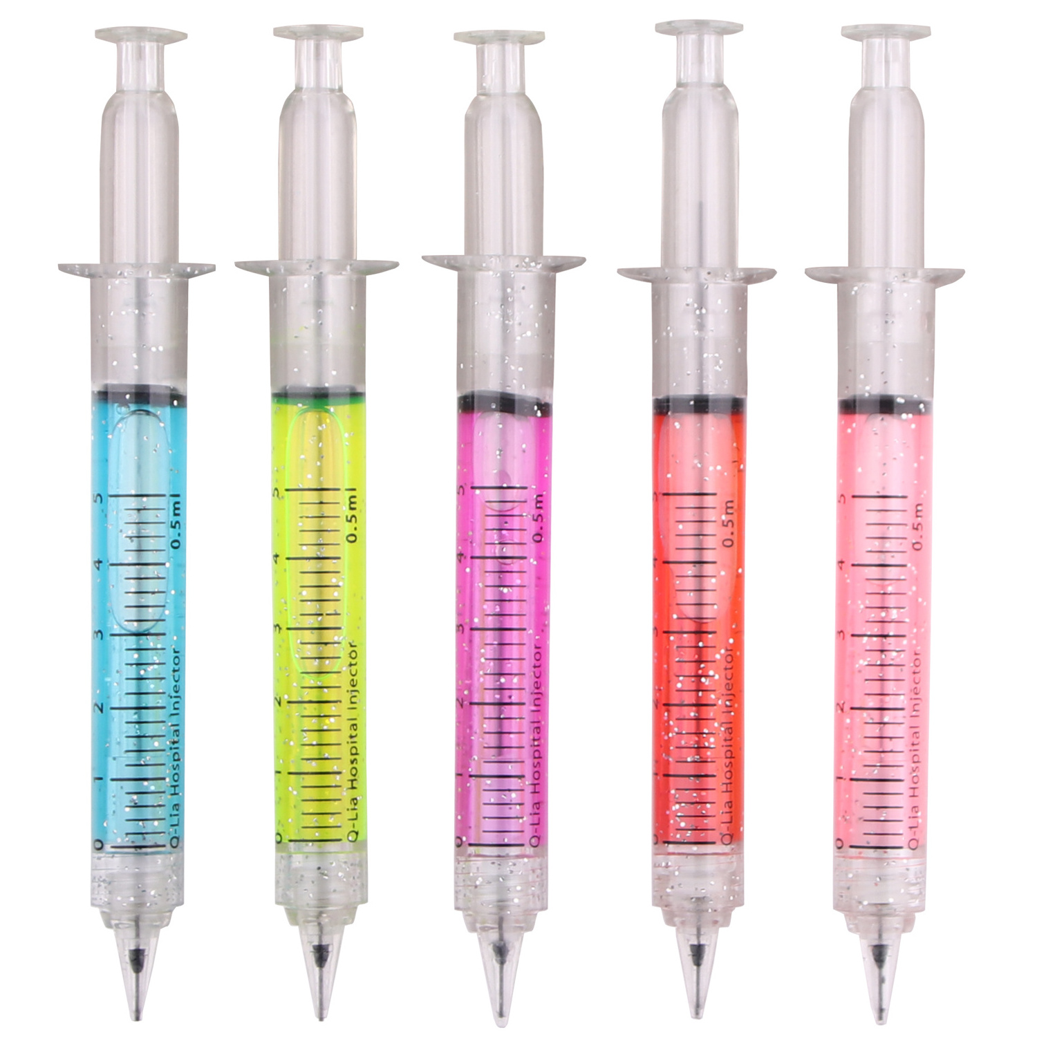 Promotional plastic syringe korean  japanese mechanical pencil