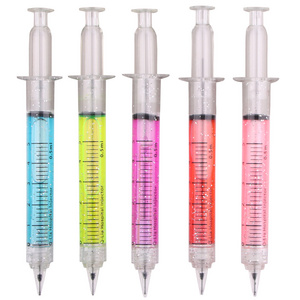 Promotional plastic syringe korean  japanese mechanical pencil