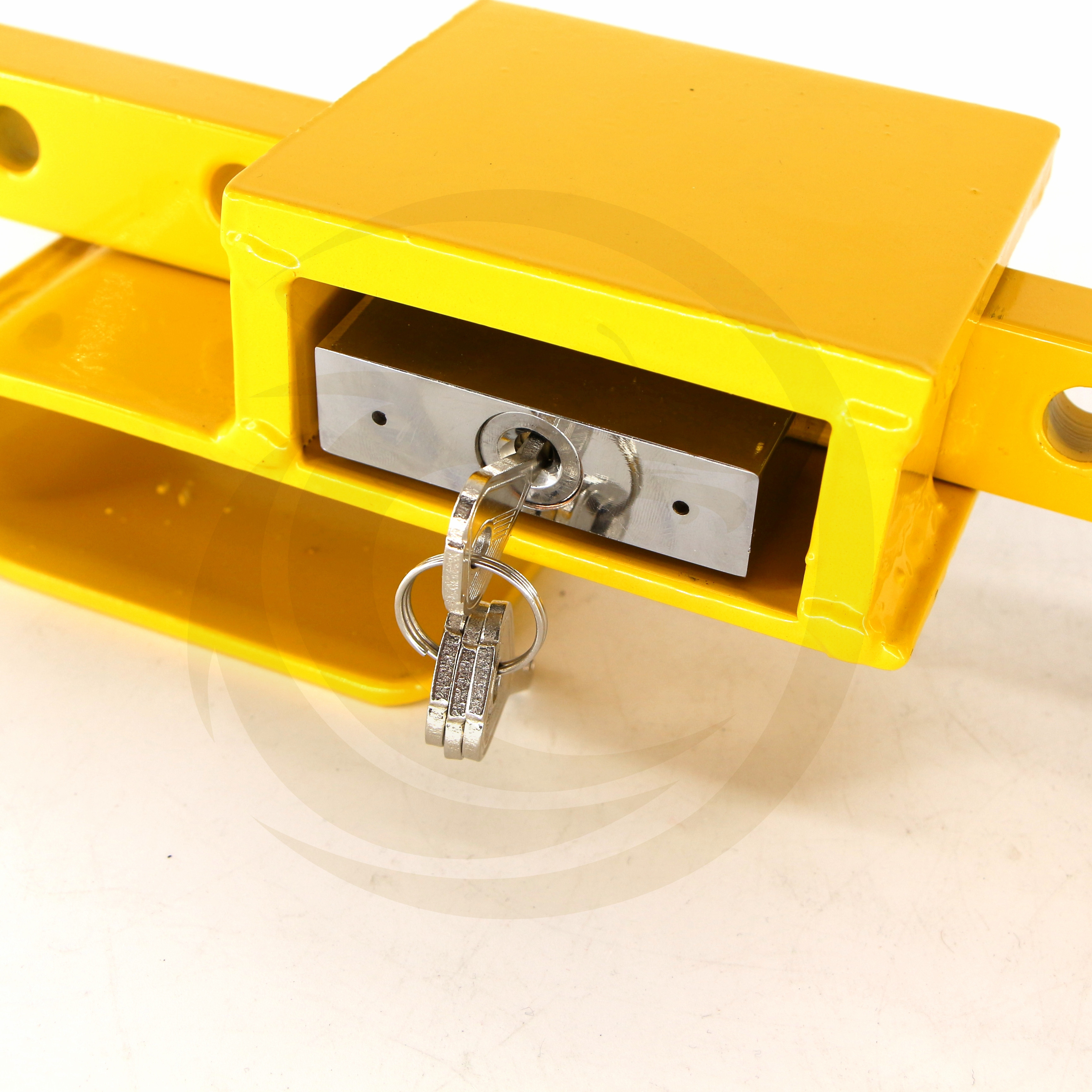 230MM-420MM Yellow Coated Steel Shipping Storage Container Truck Door Lock