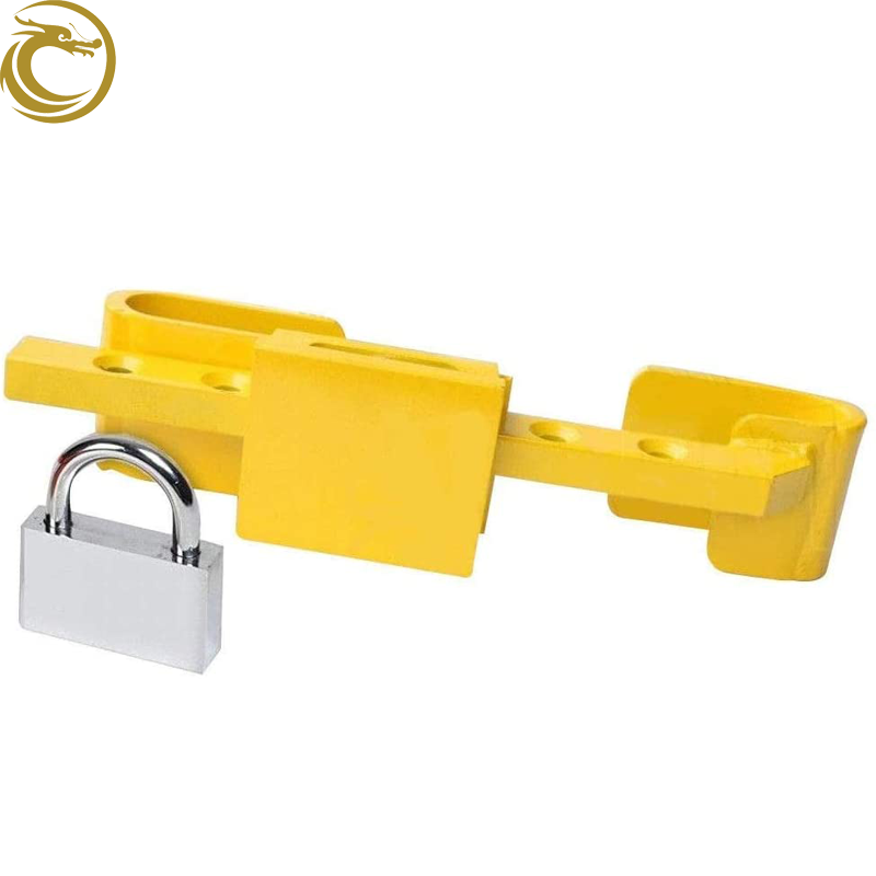 230MM-420MM Yellow Coated Steel Shipping Storage Container Truck Door Lock