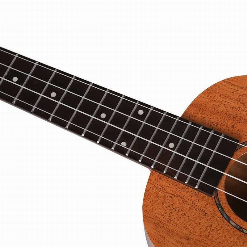 Natural 23inch Mahogany Rosewood Single Board acoustic bass Mini ukulele guitar kits for beginner family concert studying