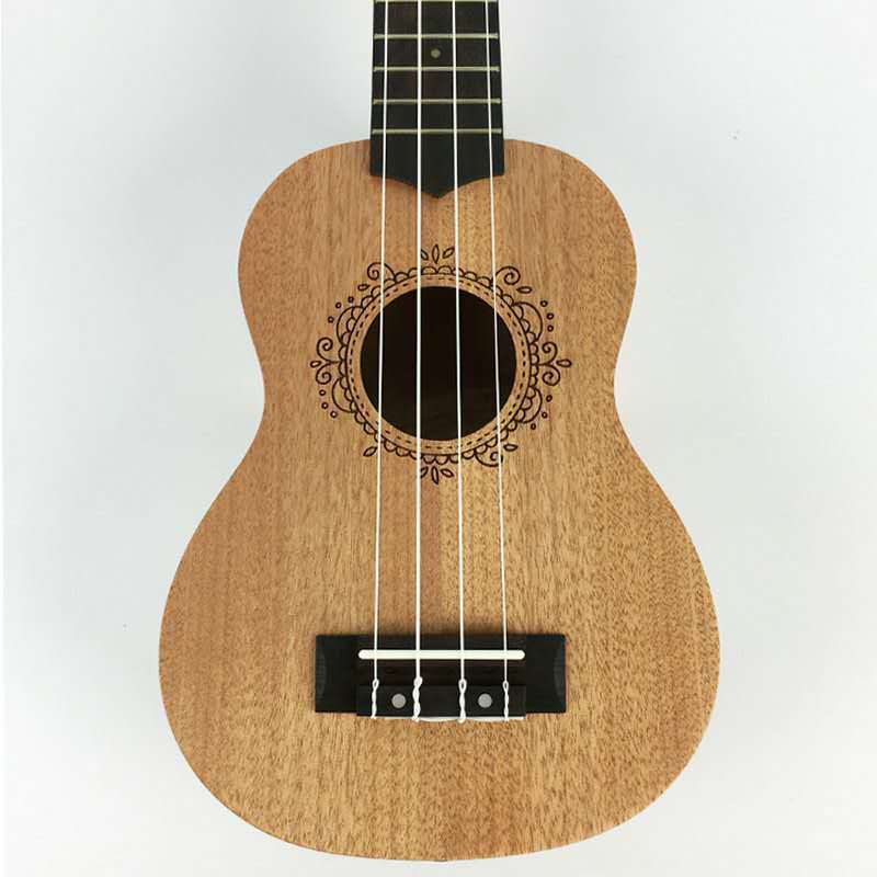 Childlike 23inch Mahogany Rosewood Material acoustic bass Mini ukulele guitar kits for beginner  family concert  studying