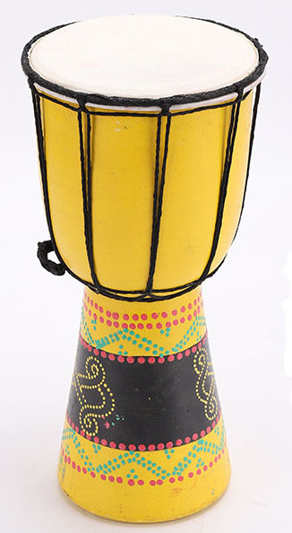 China Wholesale Traditional Handicraft Hand Percussion 6inch African Wooden Drum Djembe