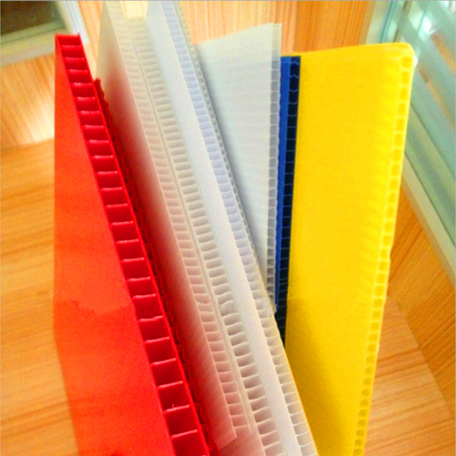 2mm-12mm pp plastic honeycomb core board