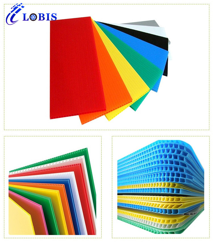 2mm-12mm pp plastic honeycomb core board