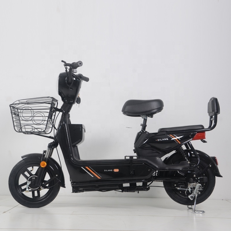 China  New Type electric scooter 2 seater 48V 350W Electric City Bike EV bike E Cycle Electric Bicycle without battery