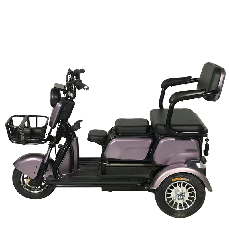 Three Wheel Adults Electric Tricycle New Style Fashion Electric Bicycle