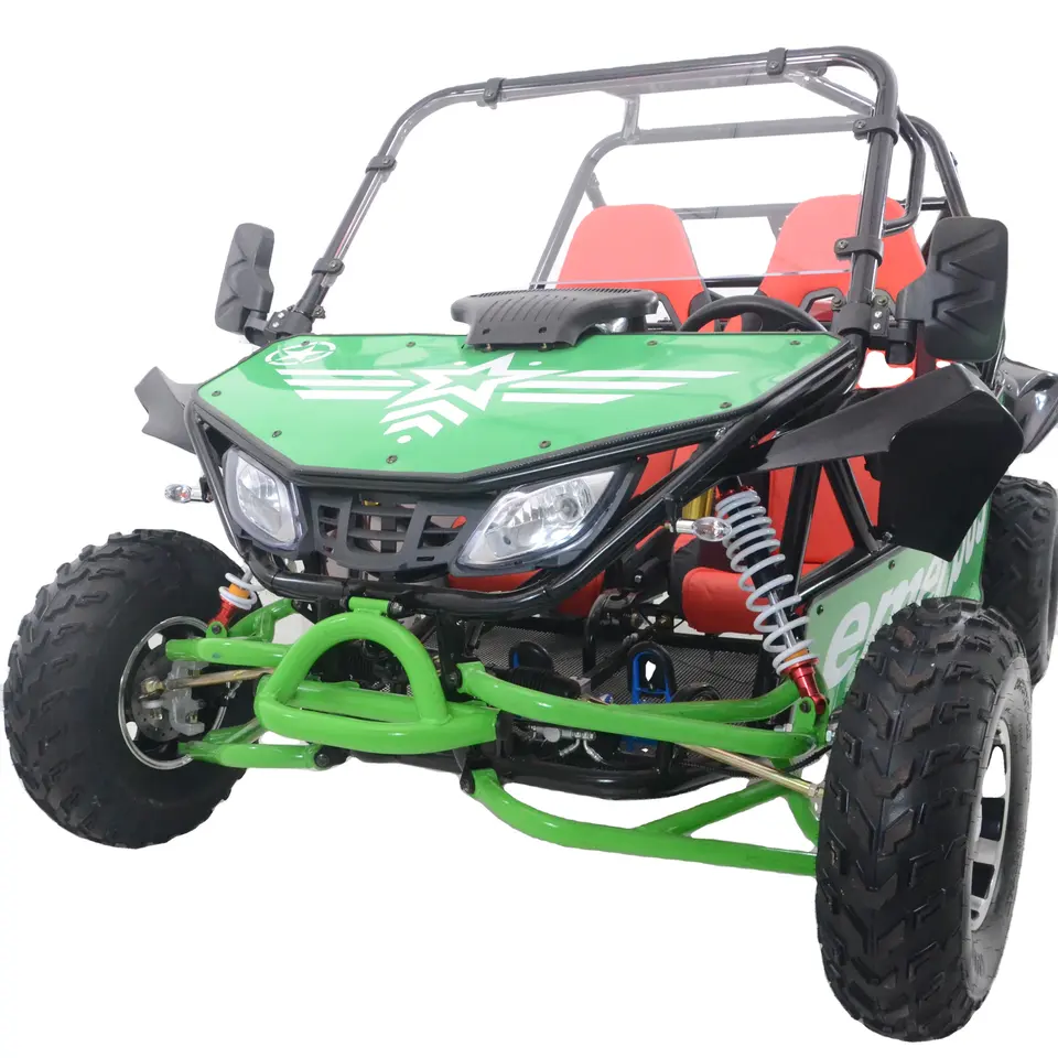 Hot Selling Factory Wholesale 200cc atv Fuel Kart with High Power ATV 4x4 200CC tires 10inch Aluminum Wheels