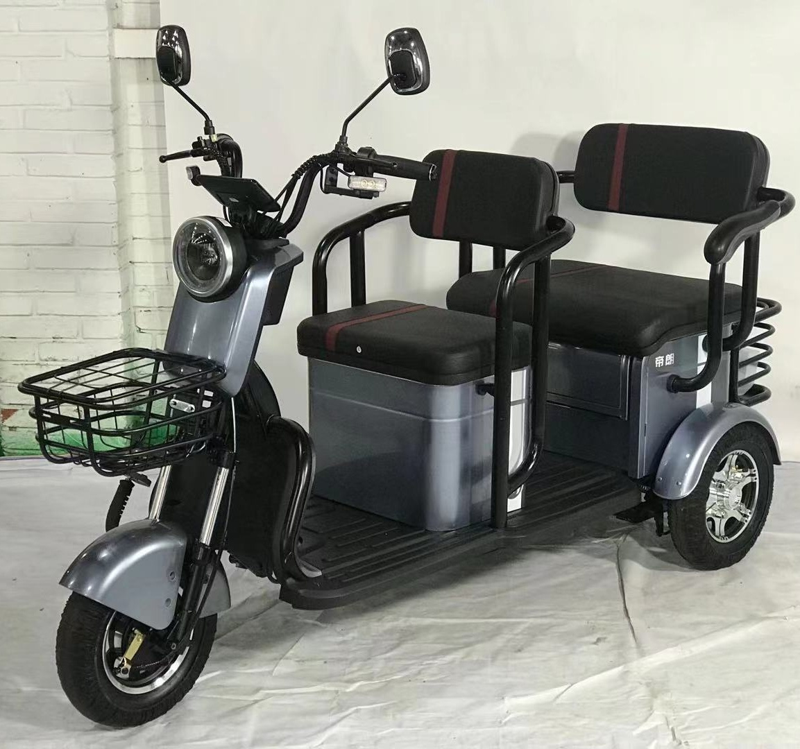 Fat Tire Electric Tricycle 3 Wheels Electric Mobility Scooter for the Elderly Electric Bike Passenger Tricycles