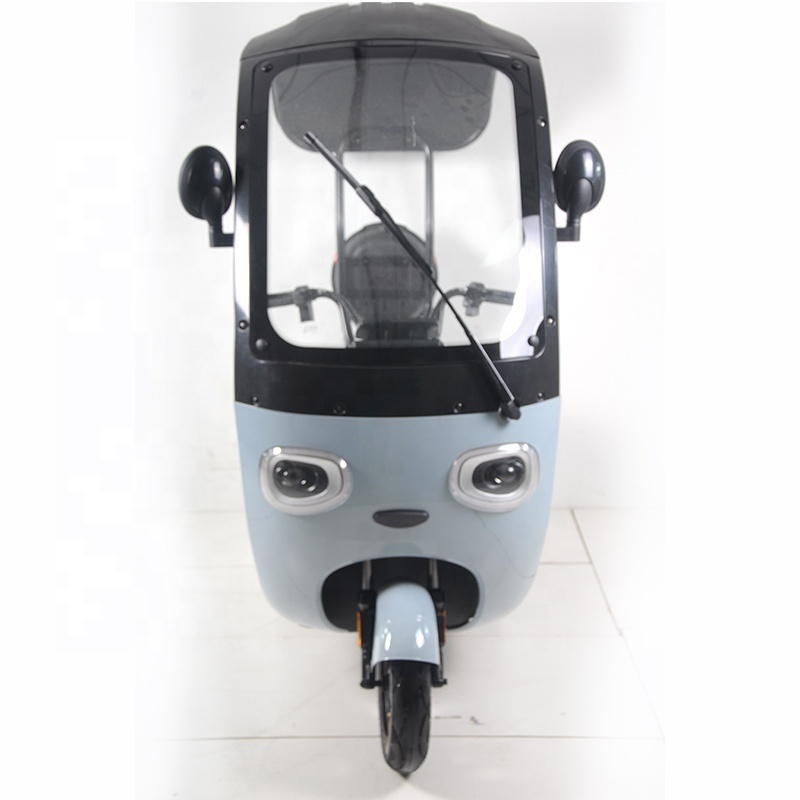 48V/60V 500W Mobility Tricycle Motorbike Scooter three wheel electric tricycle with Roof for Old Person electric tricycles