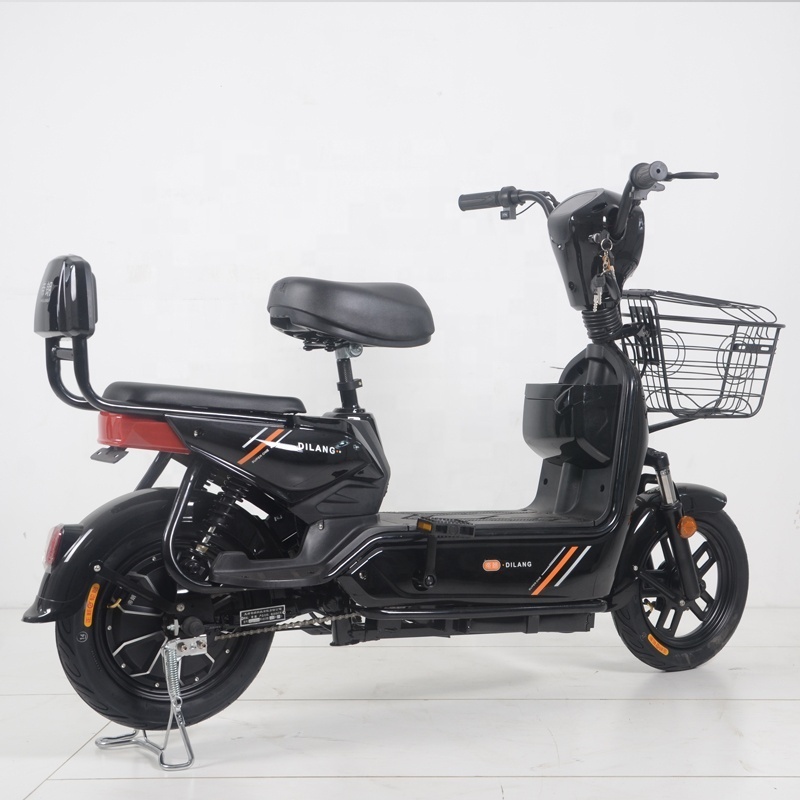 China  New Type electric scooter 2 seater 48V 350W Electric City Bike EV bike E Cycle Electric Bicycle without battery