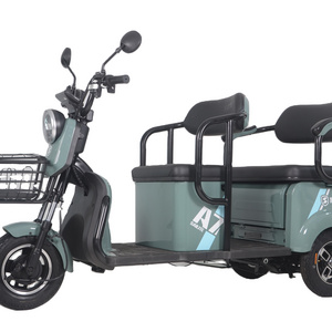 New Product Scooter Motor Car Adult Tricycle Electric Bike 3 Seater 3-Wheel Manual Motorized Tricycle