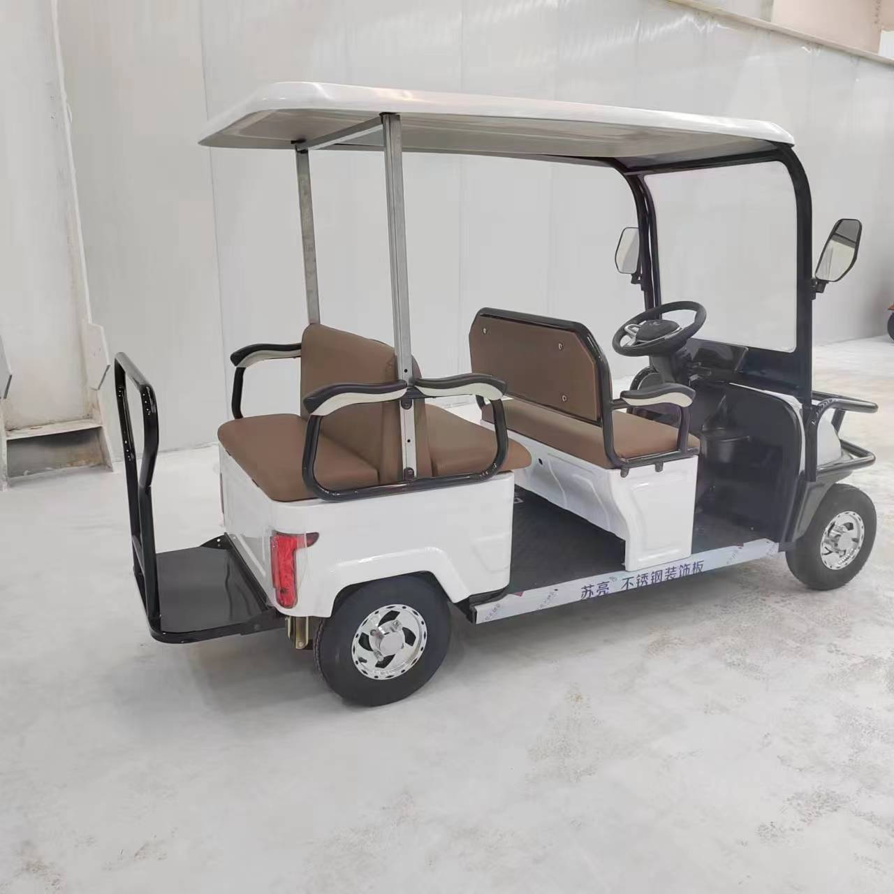 Factory 4 Wheel Sightseeing Car Electric Four Wheeler Off Road Buggy 4 Seats, 6 Seats buggy car 4x4 electric 4 wheeler