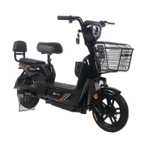 China  New Type electric scooter 2 seater 48V 350W Electric City Bike EV bike E Cycle Electric Bicycle without battery