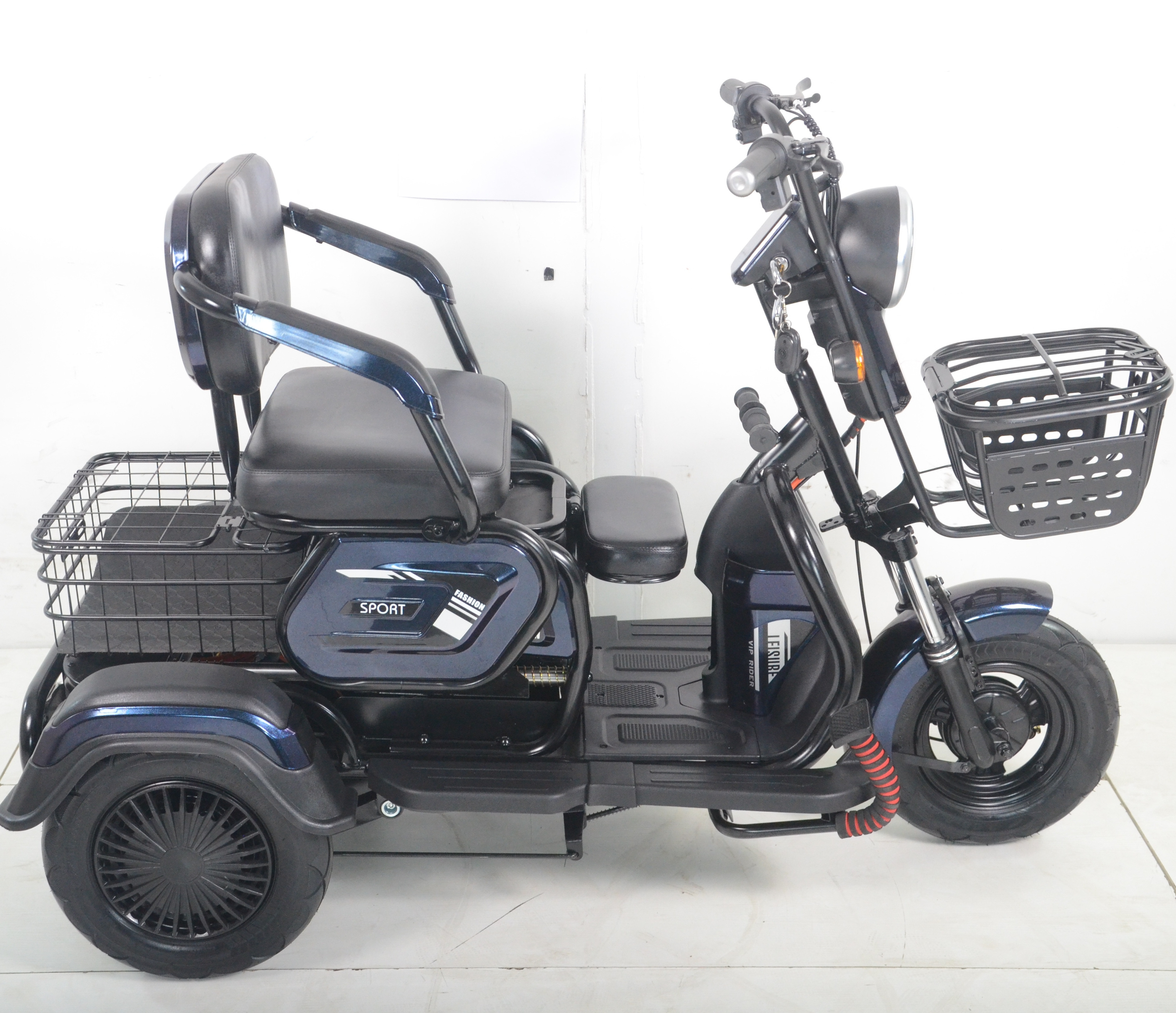 motorized folding adult electric bicycle three wheel electric scooters bike electric tricycle for handicapped electric bicycle