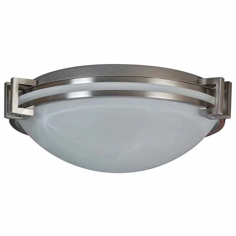 Hotel Nickel Ceiling Fixture Mounted Medroom Living Room Ceiling Light Round