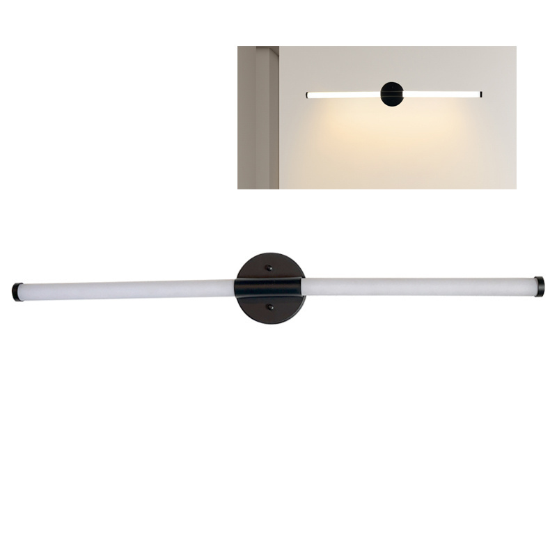 Minimalist Long Strip Led Wall Lamp For Background Living Room Lighting And Decoration Surface Mounted Linear Wall Light - Buy M