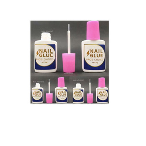 EXTRA STRONG NAIL GLUE WITH BRUSH 10 GRAM UV GEL ACRYLIC NAILS FOR NAIL GLUE