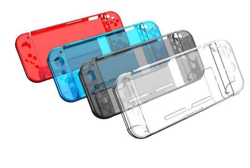 Clear Back Bag Protective Cover Case for Nintendo Switch NS NX Cases Cover for Nintend Switch Ultra Thin PC Transparent Bag