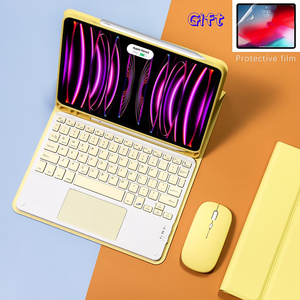 Wholesale Price dropshipping Keyboard Wireless Mouse Protective Case 3 in 1 Set For iPad Pro 12 Case Mini 6