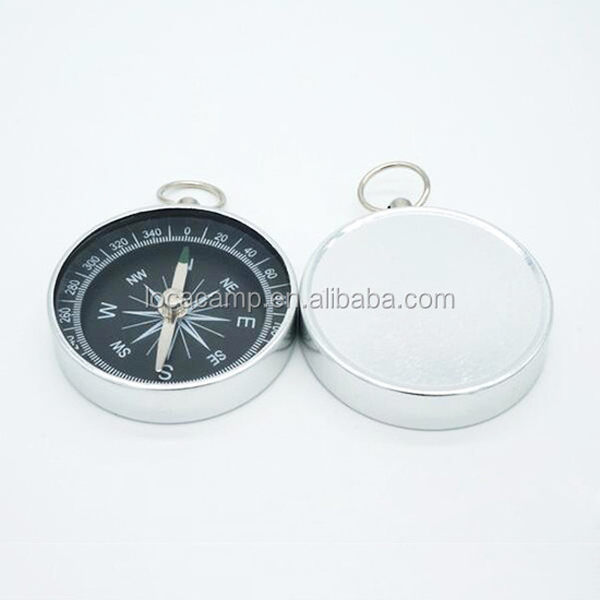 aluminium mini pocket giveaway gift compass magnetic navigation compass