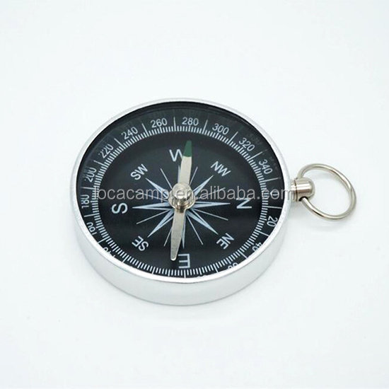 aluminium mini pocket giveaway gift compass magnetic navigation compass