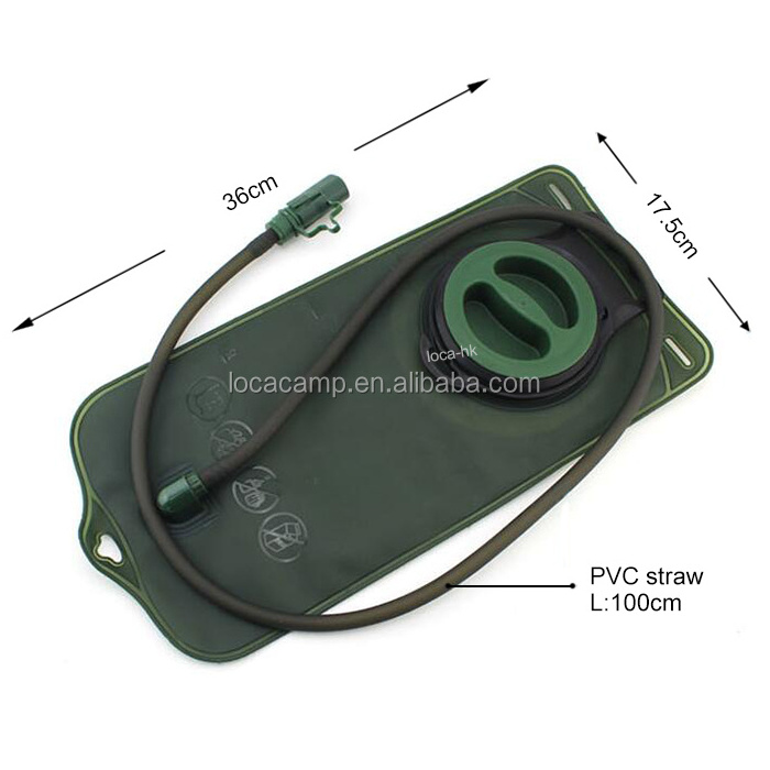 3L Food graded EVA drinking water hydration bladder camping water bag hiking water storage bladder