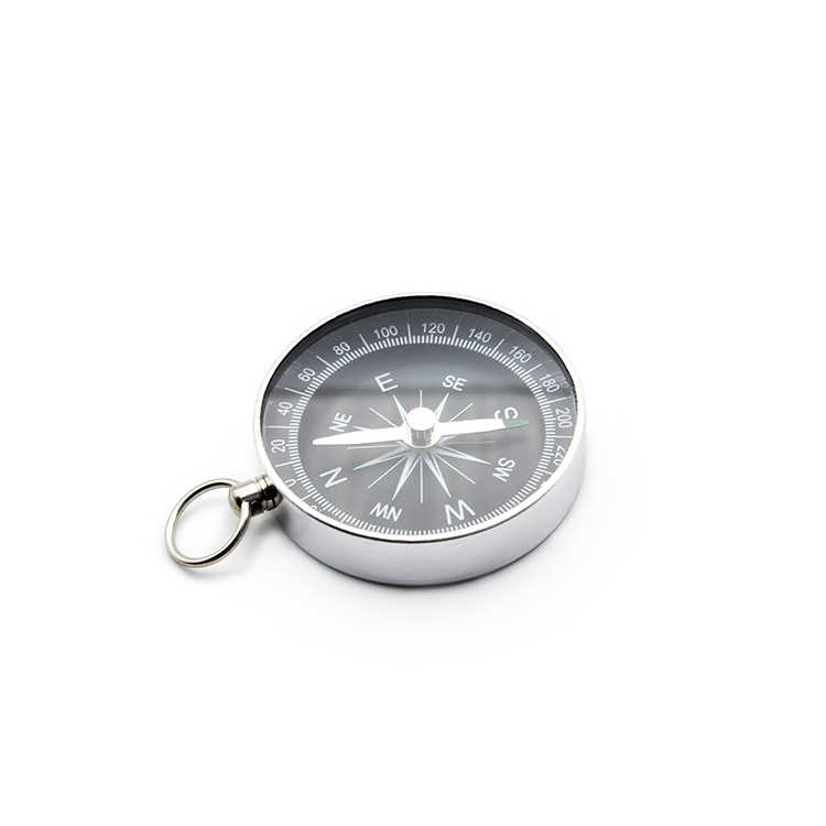 aluminium mini pocket giveaway gift compass magnetic navigation compass