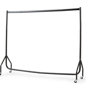 Durable Commercial Clothing Rack For Display And Hanging Cloth Minimalist Style Large Capacity Garment Rack