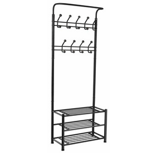 Coat Shoe Rack Hat Racks Metal Coat Rack And Hat Clothes Stand Hanger Hall Entryway Storage Shelf With Hooks