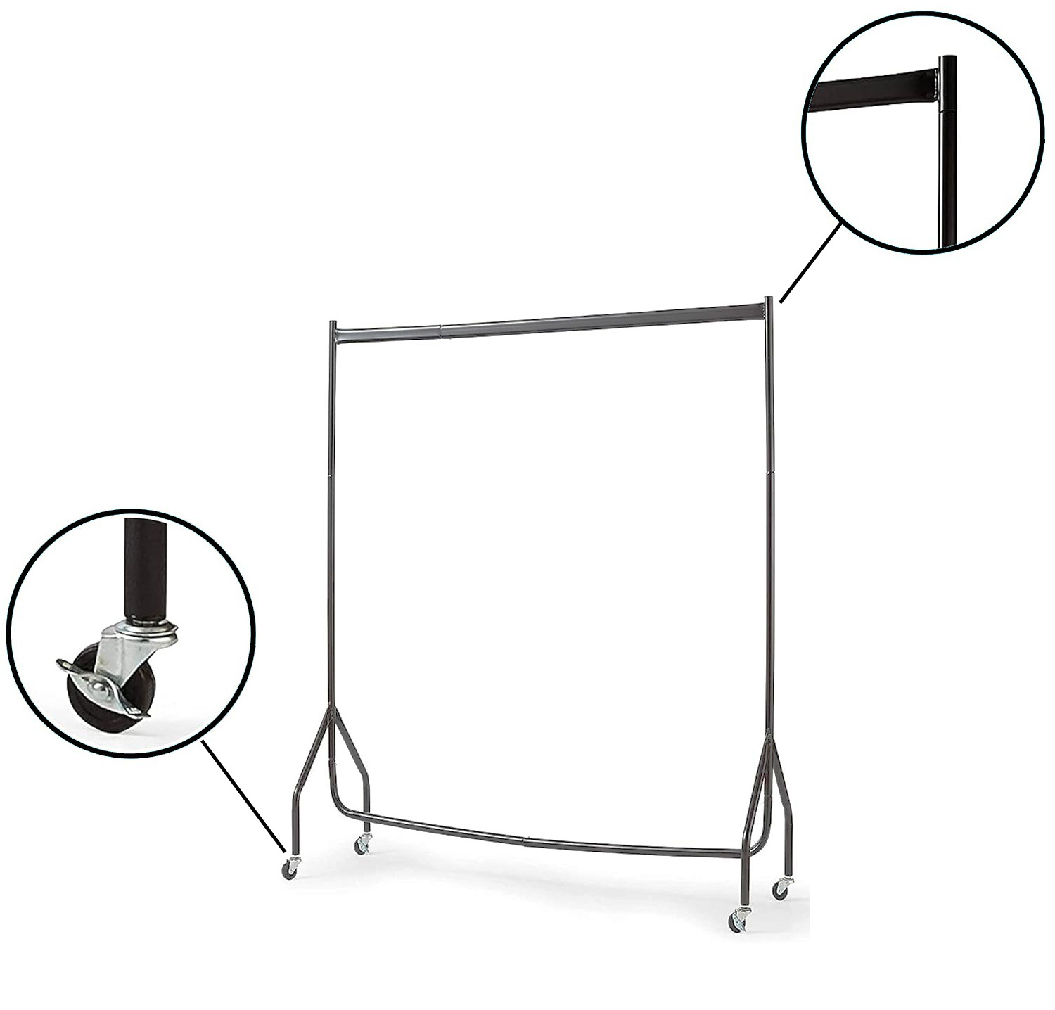 High Quality Wholesale  Metal Cloth Hanger Stand Wholesale Clothing Display Racks Cloth Hanger Stand