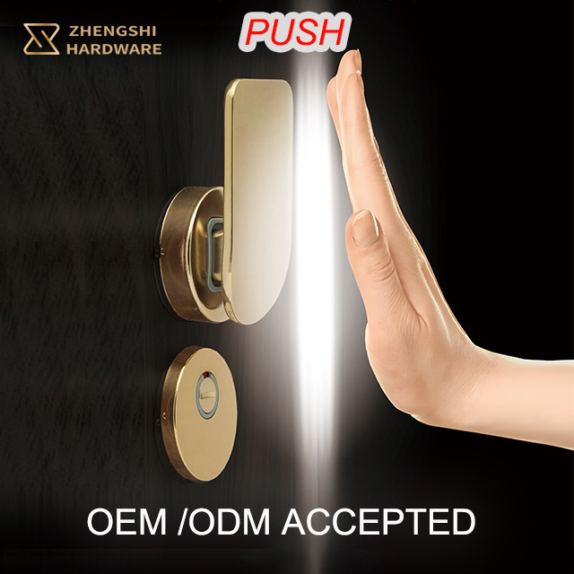 Hot Sale  indoor door locks aluminum alloy material new design high safety system door locks supplier