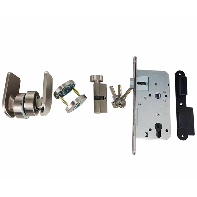 Interior door lock with mortise lock set durable bedroom door locks handles