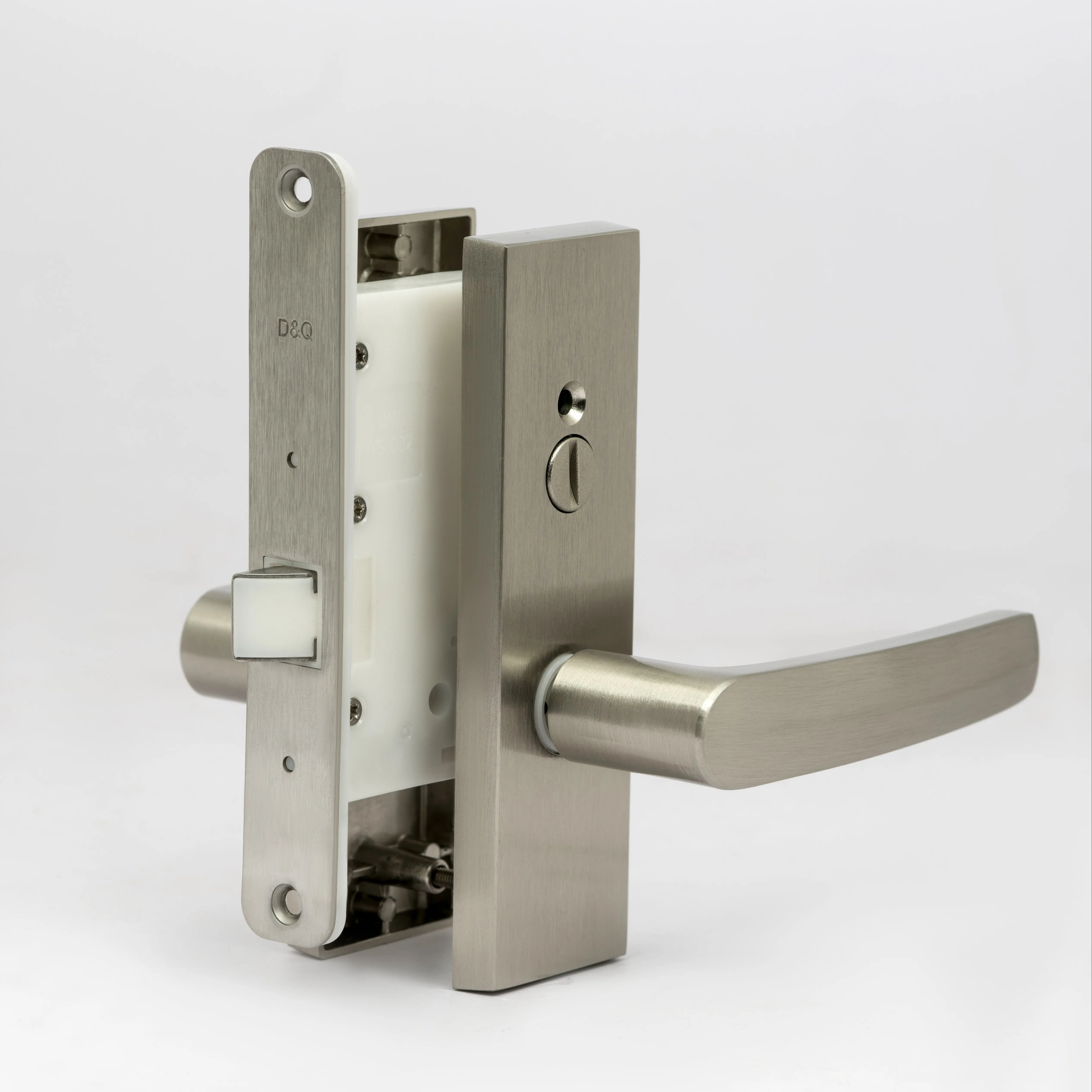 standard ANSI Grade door square entrance privacy leverset door handle lever lock