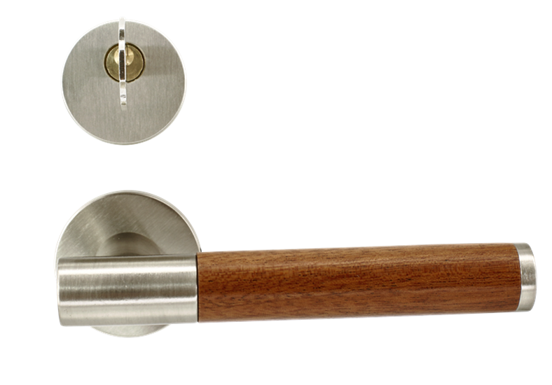 Fancy bedroom brushed nickel wood door handles and locks for interiors