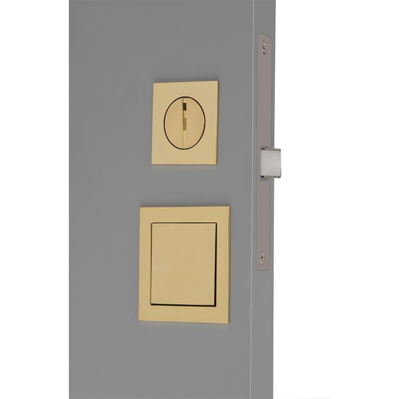 Wholesale hidden bedroom door lock aluminum alloy mortise lock handle nickle plating wooden door lock supplier