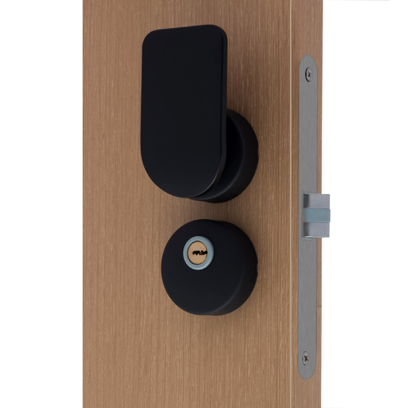 Modern bedroom door locks mute door handle lock with key custom mortise lock handle supplier