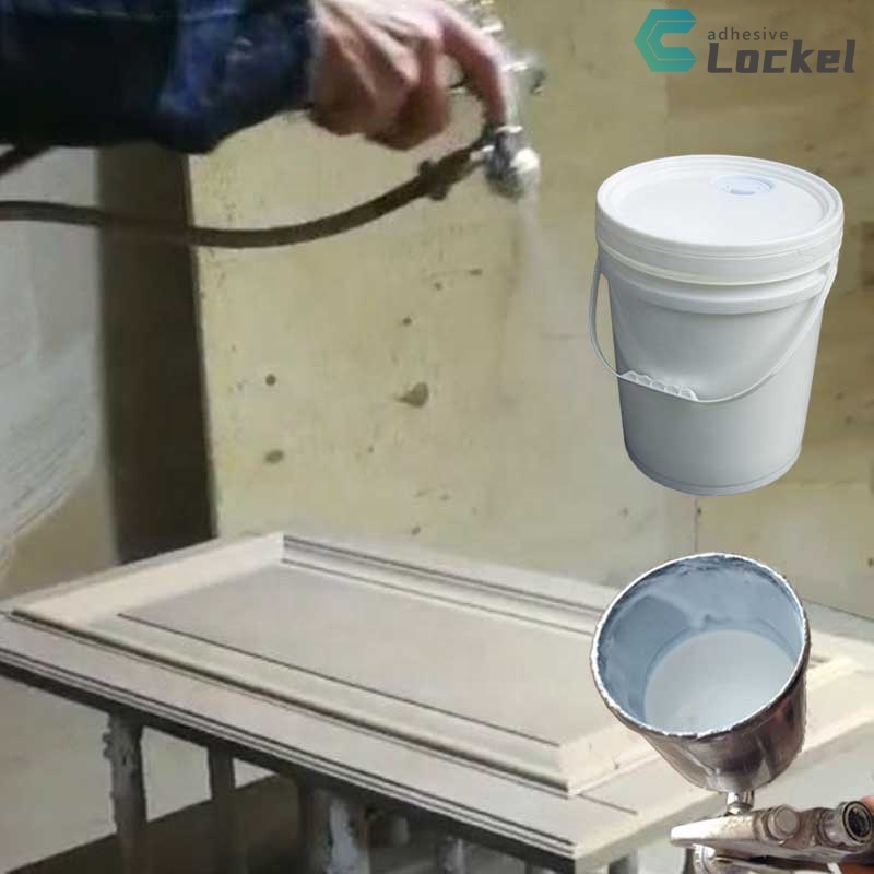 Non-toxic odorless water based adhesive glue for vacuum membrane press MDF/HDF door lamination