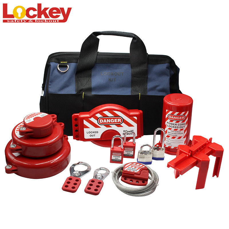 OEM Combination Safety Portable Group Electrical Lockout Kit Loto Tagout Devices