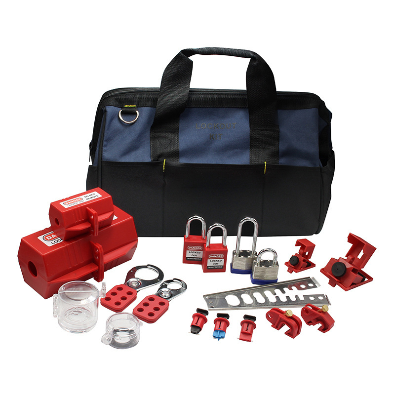 OEM Combination Safety Portable Group Electrical Lockout Kit Loto Tagout Devices