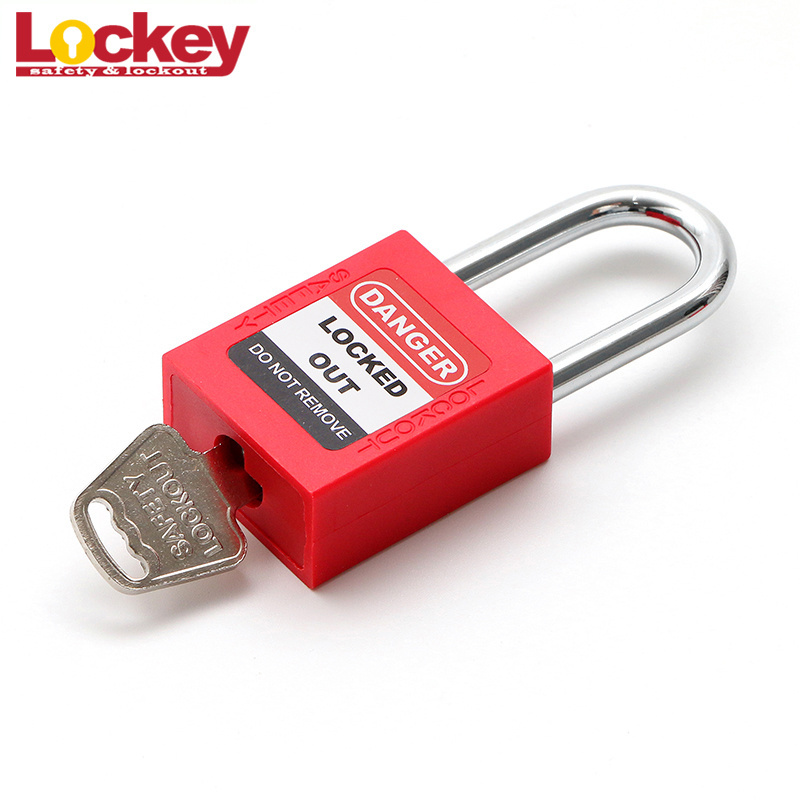 38mm Stainless Steel Shackle Industrial Safety Lockout Tagout Padlock