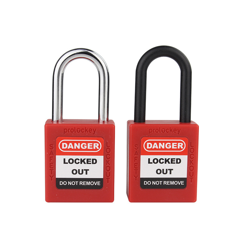 OEM Lockout Tagout 38mm Shackle Economic Safety Padlock with Master Keys