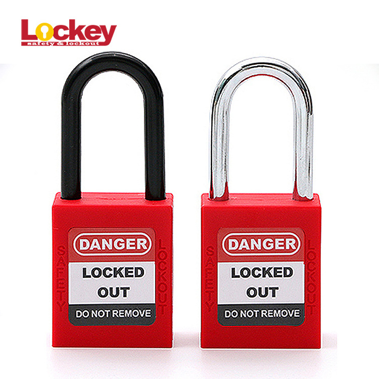 Lockey Good Price OEM Master Key Electric The Steel Plastic Nylon Safety Pad Lock