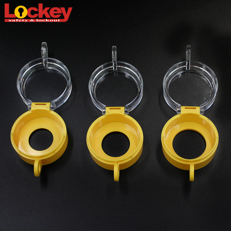 Factory wholesale Safety Cylinder Emergency Stop Lockout Electrical Switch Plastic Push Button Lock