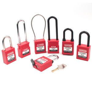 ABS Lockout Safety Small Medium Large Size Padlock With Master Key