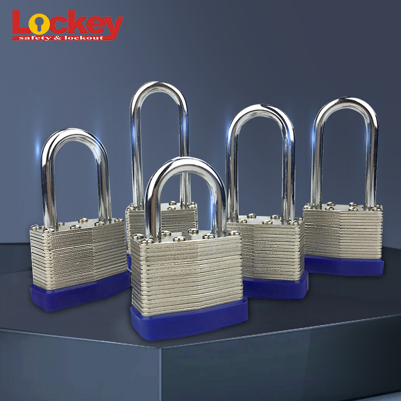 Industrial Waterproof Heavy Duty Keyed alike Laminated Steel Safety Padlock