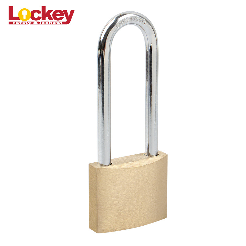 Industrial Pad Locks Custom 50mm 60mm 70mm Steel Shackle Solid Brass Padlocks